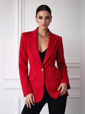 Marciano Los Angeles Red Blazer – Size 10